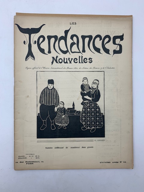Les Tendances Nouvelles. Quatrieme annee, n. 44 (Henri Simmen)